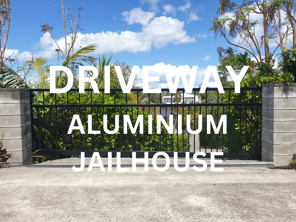 Driveway Gate - Jailhouse style