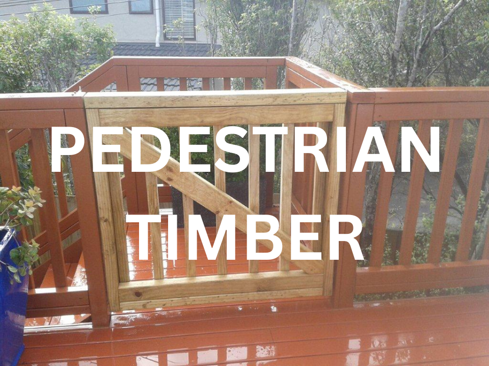 Pedestrian Timber Gate